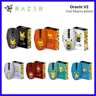 Original Razer Orochi V2 - Trick Pikachu Edition Mobile Wireless Gaming Mouse with up to 950 Hours o