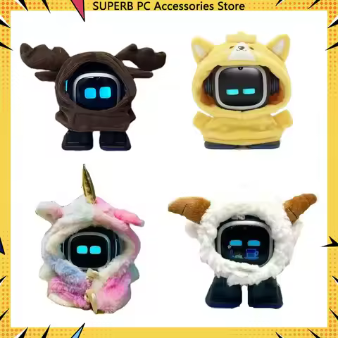 EMO Robots Clothing Accessories, EMOPET Clothing Emotional AI Communication, Intelligent Child Compa