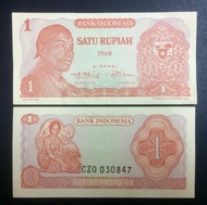 Uang Kuno 1 Rupiah Sudirman Thn 1968