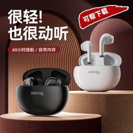 (免運)適用索尼MP3藍牙耳機一體式可插內卡SD自帶歌曲新款運動跑步學生