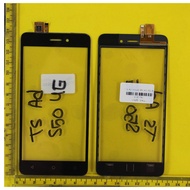 LAYAR SENTUH TOUCHSCREEN TS ADVAN S50 4G + IC HITAM / ADVAN I5G IN5