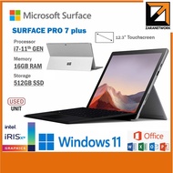 Microsoft Surface Pro 7+  Surface pro 7 plus (1 YEAR WARRANTY T&C) Core i7-10th 12.3 inch Touch Up t
