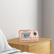 [baoblaze21] Azan Prayer Alarm Table Clock Temperature Display Portable Battery Operated
