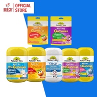 NATURES WAY KIDS A+ GUMMIES VITAMINS+ VEGIES / VITAMIN C + ZINC / MILK CALCIUM BITES / BLUE LIGHT / 