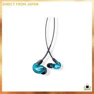 SHURE AONIC 215 Wired Earphones with Mic SE215DYBL+UNI-A Translucent Blue High Isolation Gaming Special Edition Canal Type Wireless Convertible (sold separately) MMCX Recable Pro Specifications Enhanced Bass Delivery Music Audio Listening Recording Instru