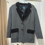 BLACK BLAZER OFFICE BLAZER/