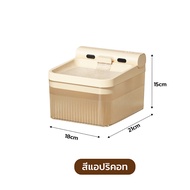 mori petta น้ำพุแมวไร้สาย แบต 5200Am ใส่น้ำได้ 4L ชาร์จครั้งเดียว อยู่ได้ 45วัน