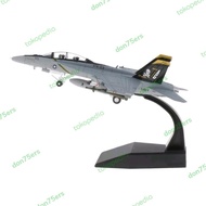 1:100 metal diecast fighter plane US Navy F/A-18F Super Hornet - Amercom