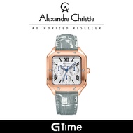 [Official Warranty] Alexandre Christie 2B18BFLRGSLGR Women's Silver Dial Stainless Steel Steel Strap Watch