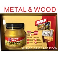 NIPPON Gold Paint Acrylic Paint Water Based Interior & Exterior 250g