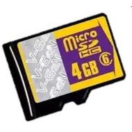 Micro SD V-Gen 4GB Class 6 Memory Card Card