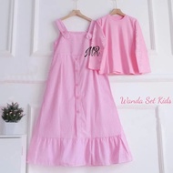 Real VIDEOS Jn2318 2 in 1 Vanda Teenage Children's Overalls Set 9-12 YEARS 3 COLORS / AC / ABG Child