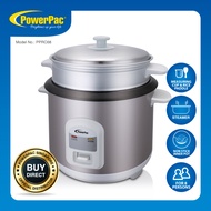 PowerPac Rice Cooker 1.8L with Steamer (PPRC68)
