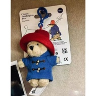Ready Stock Paddington Bear Cute Plush Keychain British Souvenirs Foreign Souvenirs Red Hat Bear