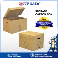 TTF Rack™ (SCB@10PCS) Storage Box High Quality Hard Card Box Book Storage Box for Store Room /Store 
