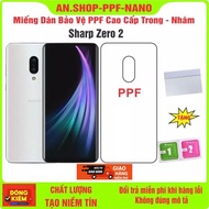 Toughened PPF Sharp AQUOS Zero 2 protects the phone screen against screen breakage