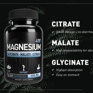 Magnesium Complex Supplement | Ease daily tension, support calm mood, 120ct