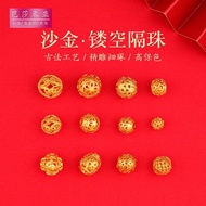 DIY Beaded Accessories Beaded Accessories Sand Gold Round Beads Bracelet Accessories Golden Beads Lo