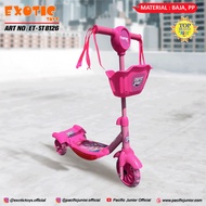 Mainan Anak Scooter Anak Exotic ST 8126 Scooter Anak Exotic