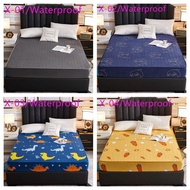 【 Ready Stock】Saturn Home 100% Waterproof Mattress Protector Waterproof cadar queen Mattress Cover Quilted Washable Fitted Sheet/WATERPROOF Mattress Protector