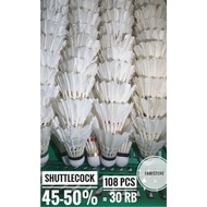 Shuttlecock 50% (108 Pcs) (used)