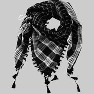 Cool men's turban with the latest motifs, Arabic turban with tassels, latest Palestinian turban, pre