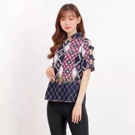 TD579 BLOUSE BATIK// BLOUSE BATIK MODERN// BATIK MODERN WANITA/BATIK