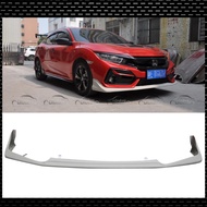 For Honda CIVIC FK7 10TH Hatchback 2016UP ABS Front Bumper Lip Auto Tuning