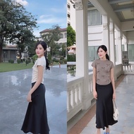 KANYA-SATIN SKIRT[2001] Fishtail SKIRT (5F-5G)/(12C-12E)/(16C-16D)