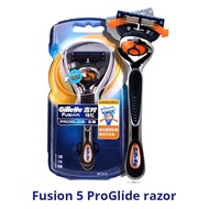 Gillette Fusion ProGlide ProShiled Safety Razor No-Slip Manual Razor Handle 5 Layers Sharp Razor Bla