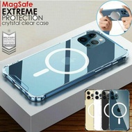 iPhone 12/13 Pro Max Magsafe磁吸透明防摔保護殼