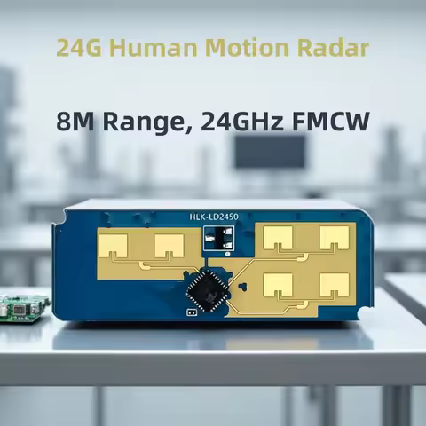 Smart LD2450 Home 24G HLK-LD2450 MM Wave Human Body Motion Tracking Trajectory Radar Sensor Module L