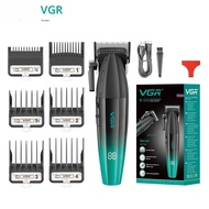 VGR Hair Clipperผมไร้สายTrimmerตัดผมมืออาชีพไฟฟ้า 9000 RpmตัดผมClipperสําหรับชายV-003 V-906