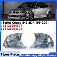 Clear Marker Signal Blinker Corner Parking Light Lamp for  E46 3 Series Coupe 1999-2001 63126904307 