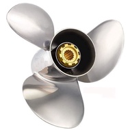 Mercury 60HP 75HP 90HP Stainless Steel Outboard Propeller 13 3/4X15"