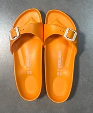 全新 Birkenstock Madrid Eva 橙色膠拖鞋