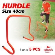 HURDLE SPEEDS CONTENTS 5PCS REFLEX TRAINING TOOLS LX 037-3 (40CM)