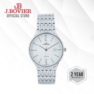 J.Bovier Classy Collection Quartz Men Watch | Casual Watch | Fashion Watch Lelaki B25-8103MS_WI
