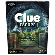 Clue Escape: The World’s Fair Board Game | Escape Room 1-Time Solve Mystery Games | Ages 10+ | 1 to