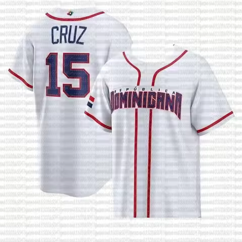 Dominican Republic 3D Printed Baseball Jersey 2026 Tatis Jr Guerrero Jr Soto Men's WBC National Team