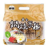 【新宏】黃金鍋燒意麵（日式柴魚海鮮風味）X6袋_廠商直送