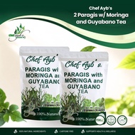CHEF AYBS PMGT BUNDLE || 2 PACKS PARAGIS WITH MORINGA AND GUYABANO TEA || 20 TEA BAGS PER PACK
