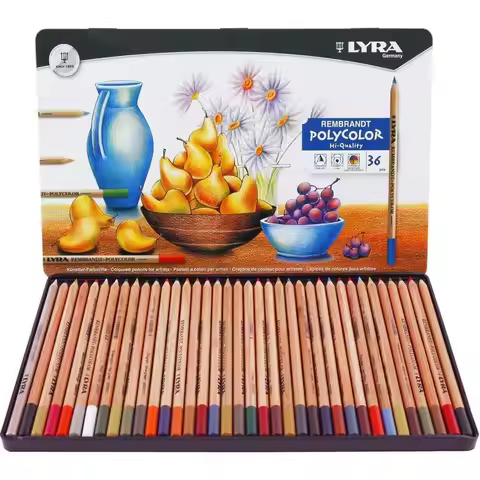 LYRA 36/72 Colors Rembrandt Polycolor Color Pencil Set Drawing Pencils Crayons Lapices De Colores Co