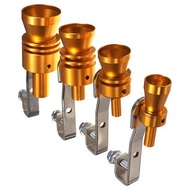 Fake Turbo Whistle Car Exhaust Size M 1.6 - 2.0 - and size L2.0 - 2.4 TUR006 - Golden dealmedean