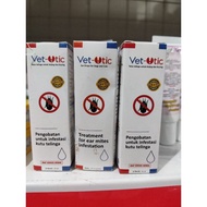 Vet-otic ear mite drops for cats/dogs