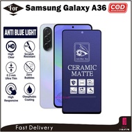 Anti-Scratch Samsung Galaxy A36 5G A56 5G Tempered Glass Full Cover Screen