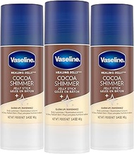 Vaseline Cocoa Shimmer Jelly Stick β Non-Greasy Moisturizer for Glowing Skin, Face & Body Lotion, Tr