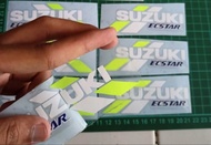 Stiker cutting timbul suzuki ecstar