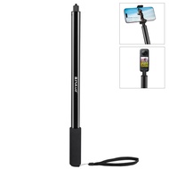 New arrival PULUZ 2m Metal Selfie Stick Monopod for Insta360 One RS / X2 / X3 (Black)