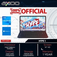 Laptop Axioo Hype 1 Intel N4020 8GB SSD 128GB Win11